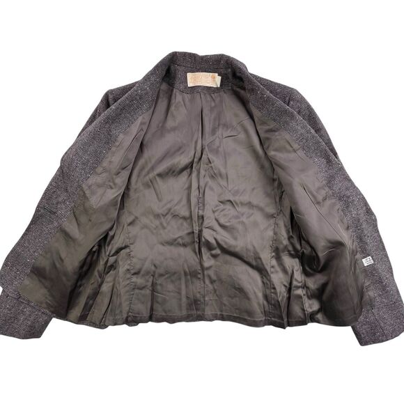 Pendleton Wool Blazer Jacket Plaid Tweed Womens Size 10 Vintage Made In USA - Picture 6 of 12